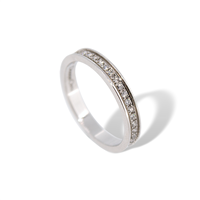 Anello Donna Oro Donna in Oro bianco Diamante 0.33 Ct FDOB033 - FDOB033